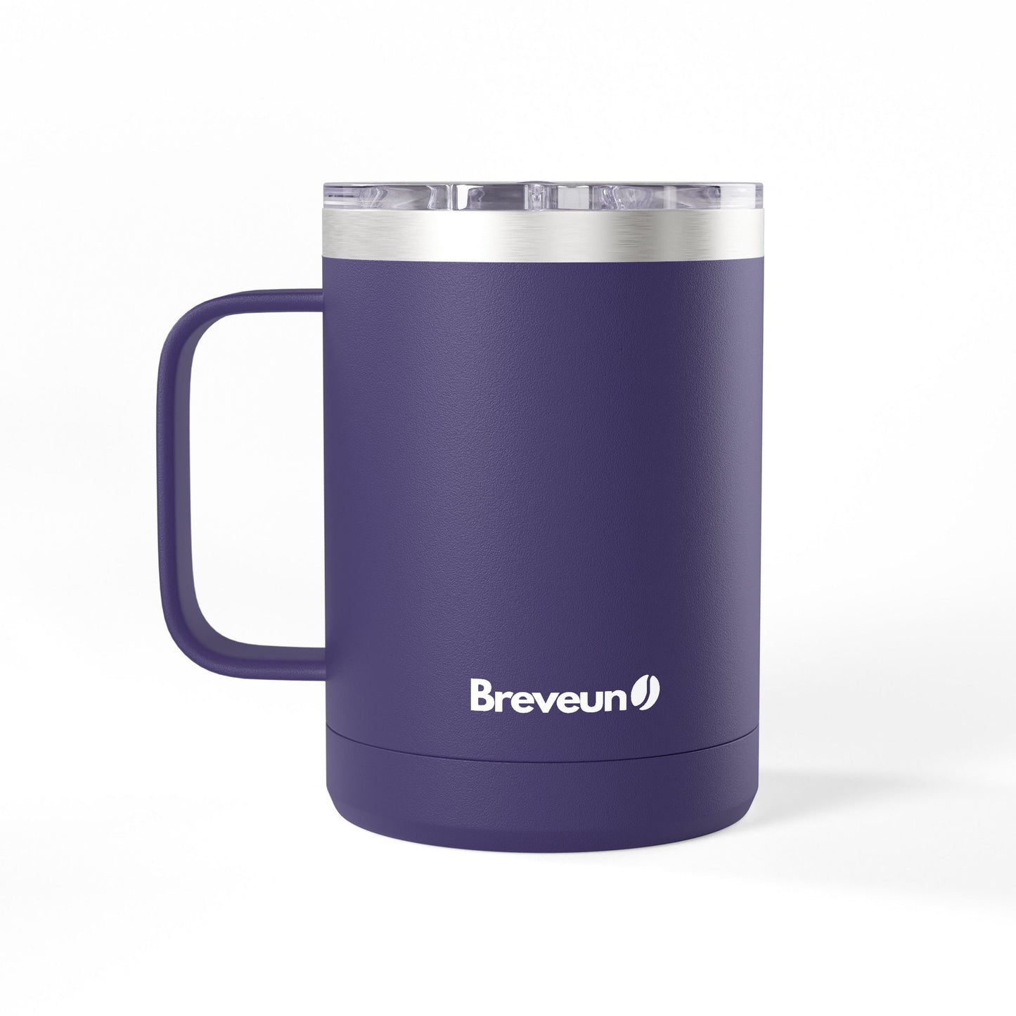 Breveuno 15oz Insulated Coffee Tumbler Mug