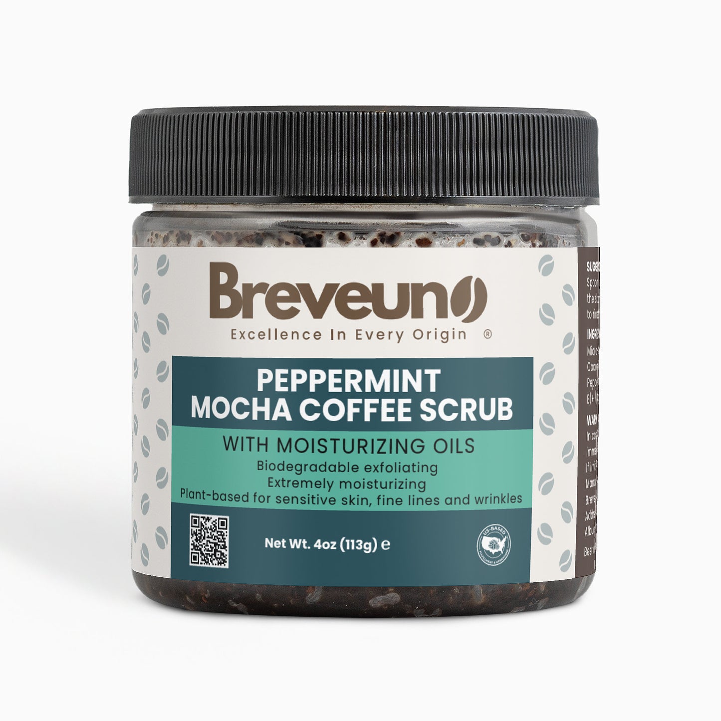 Breveuno® Peppermint Coffee Scrub