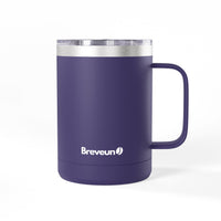Breveuno 15oz Insulated Coffee Tumbler Mug