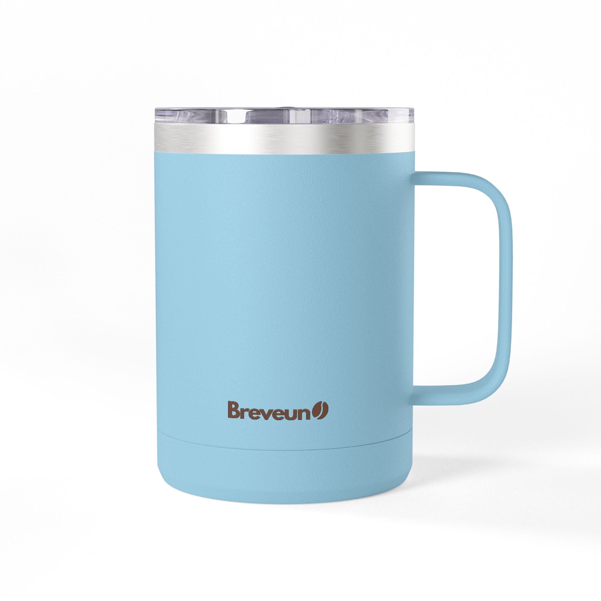 Breveuno 15oz Insulated Coffee Tumbler Mug