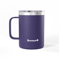 Breveuno 15oz Insulated Coffee Tumbler Mug