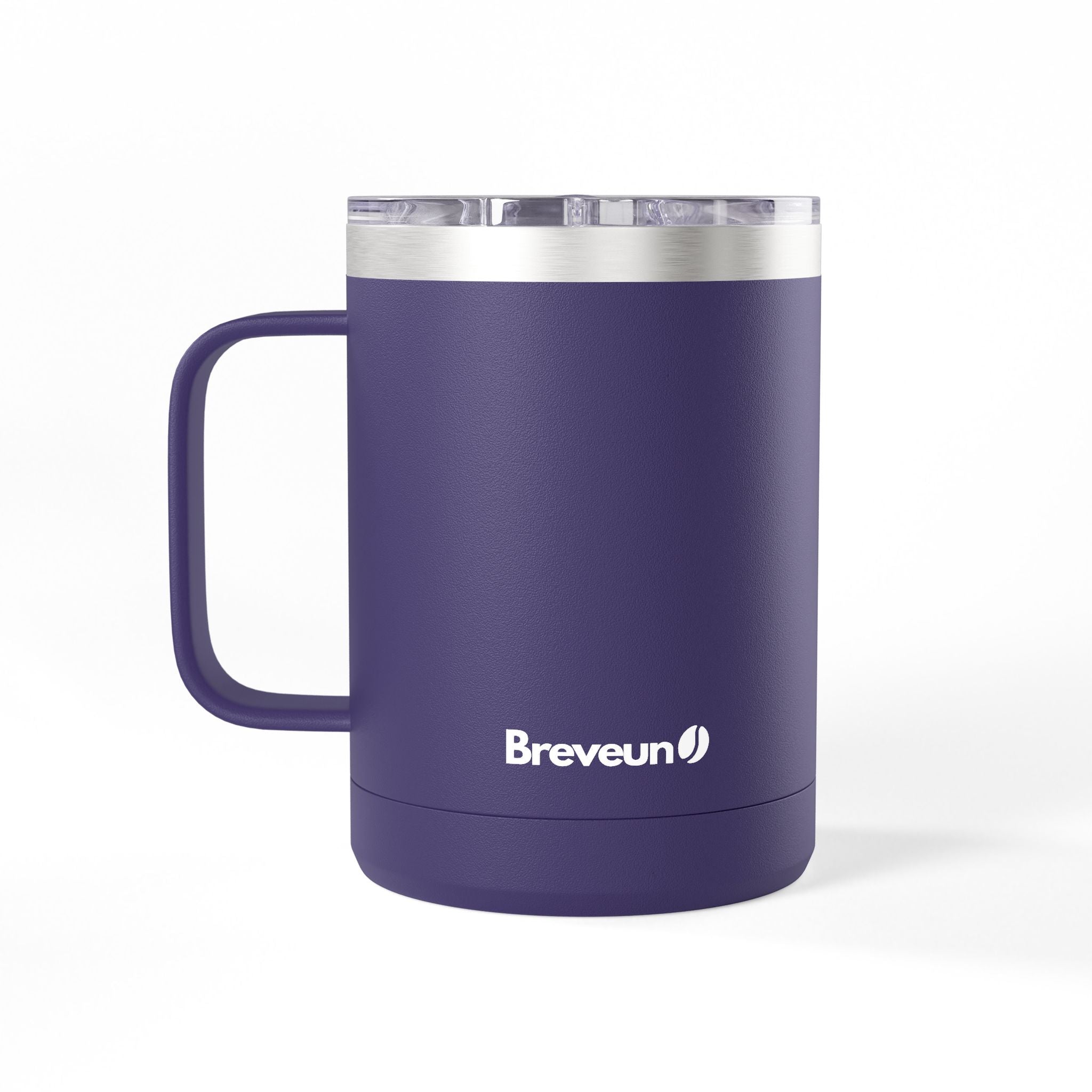 Breveuno 15oz Insulated Coffee Tumbler Mug