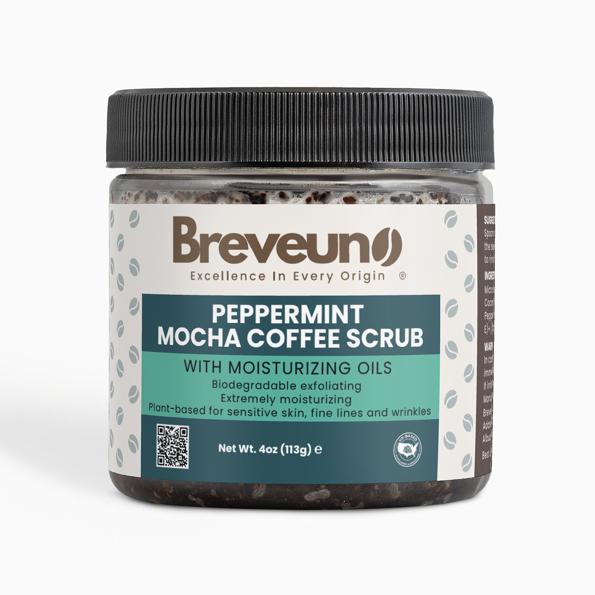 Breveuno® Peppermint Coffee Scrub