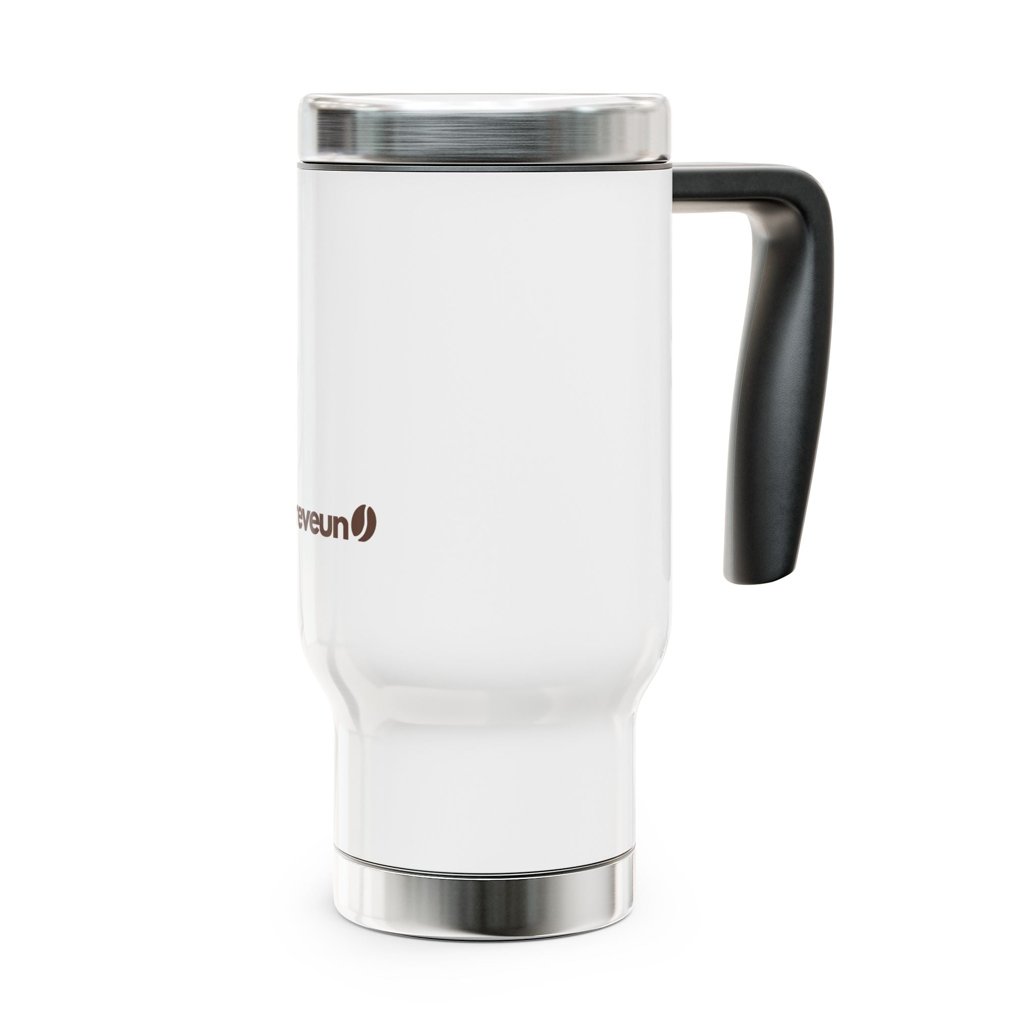 Brevuno 14oz Insulated Stainless Steel Travel Mug with Handle