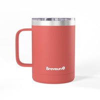 Breveuno 15oz Insulated Coffee Tumbler Mug