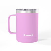 Breveuno 15oz Insulated Coffee Tumbler Mug