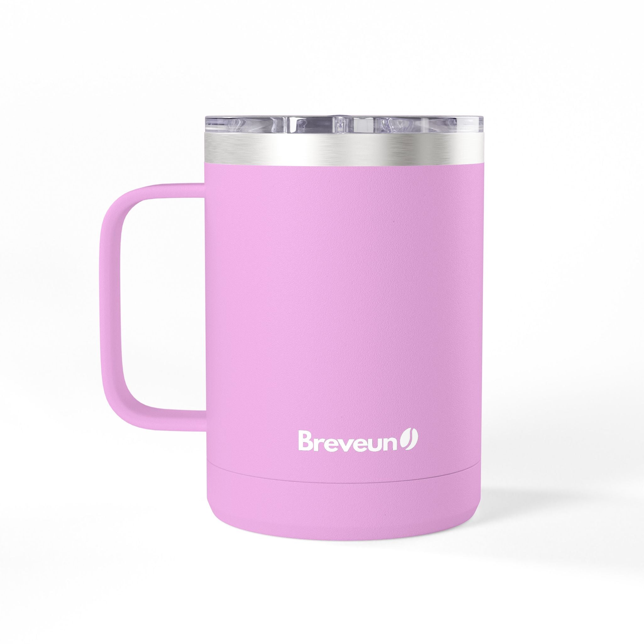 Breveuno 15oz Insulated Coffee Tumbler Mug