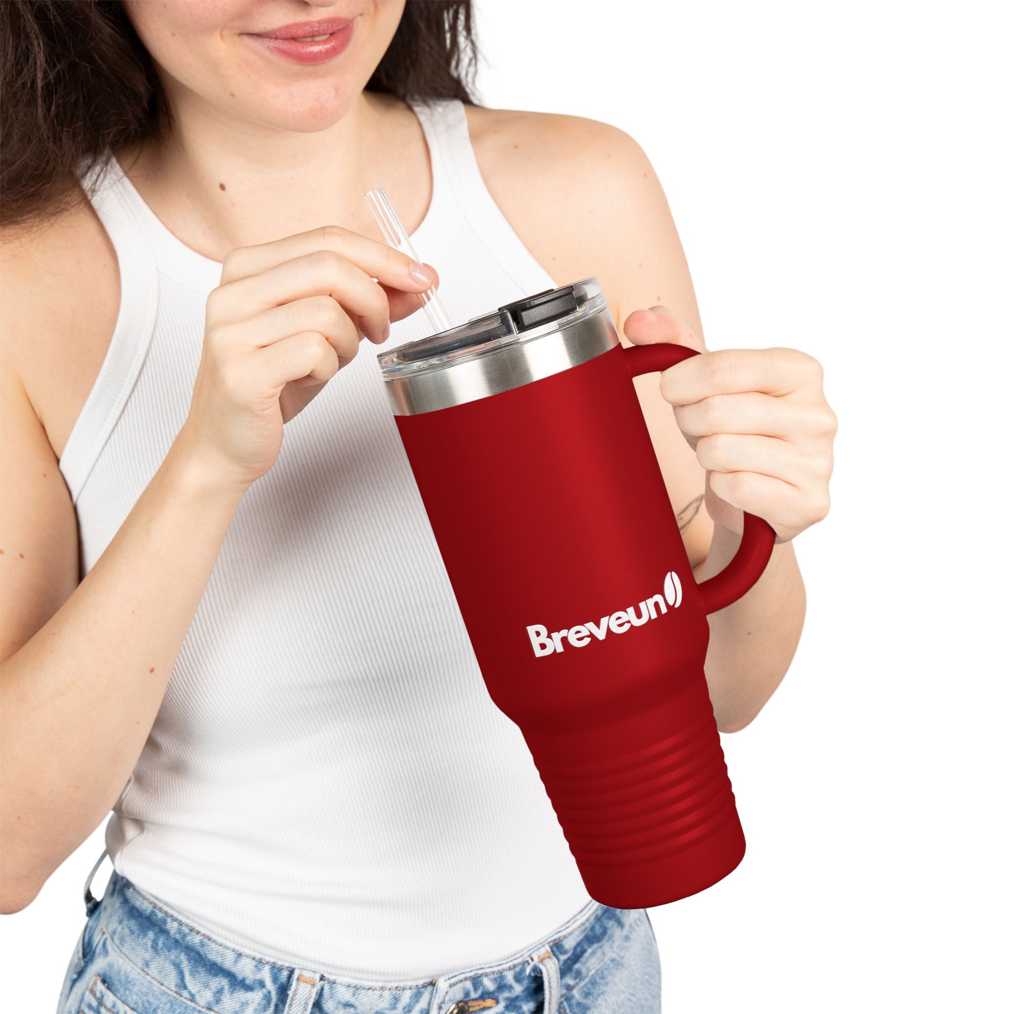 Breveuno 40oz Insulated Travel Mug