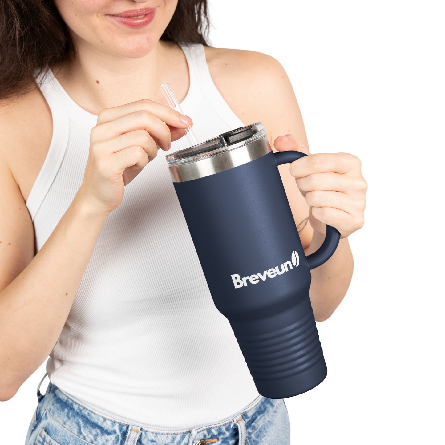 Breveuno 40oz Insulated Travel Mug