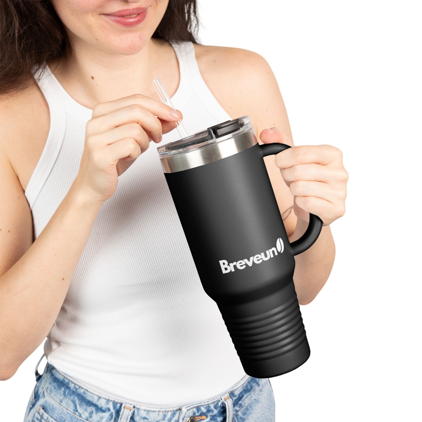 Breveuno 40oz Insulated Travel Mug