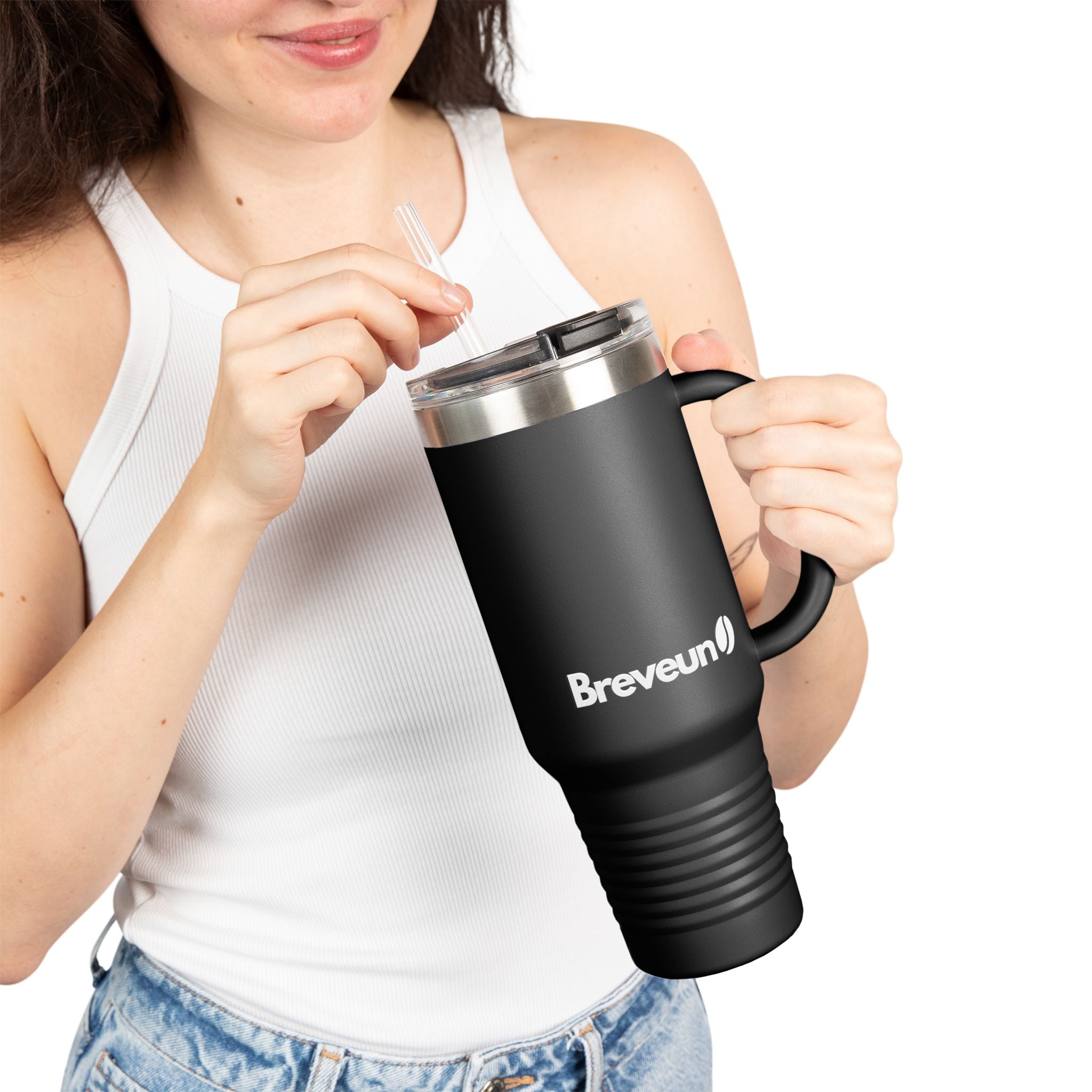 Breveuno 40oz Insulated Travel Mug