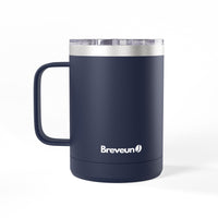 Breveuno 15oz Insulated Coffee Tumbler Mug